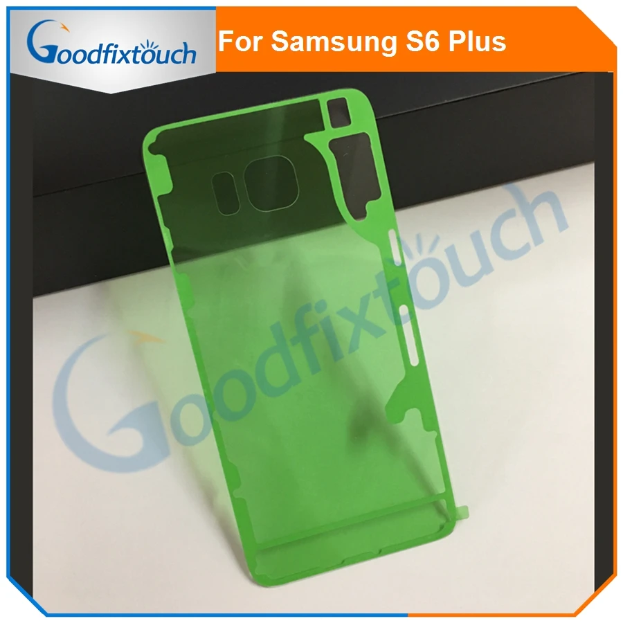 Чехол-накладка для Samsung Galaxy S6 / Plus Edge прозрачное стекло задняя крышка батарейного