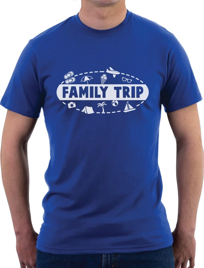 Семейная поездка подарок для холодных campinger футболка отпуск Повседневная с