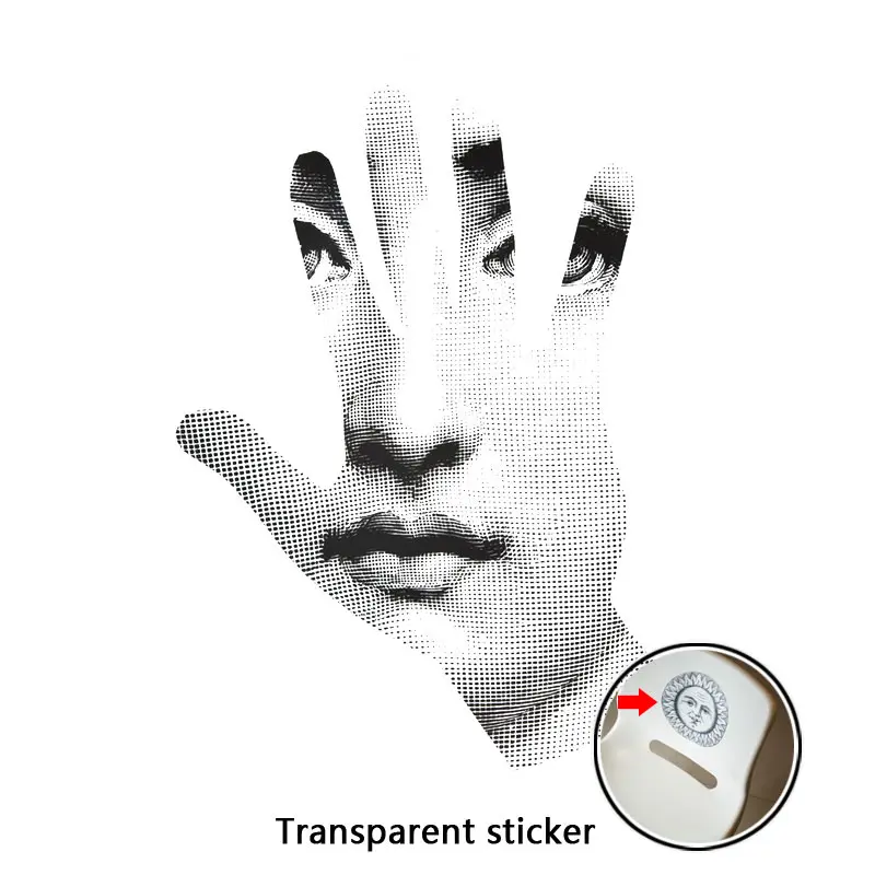NO.197-220 дизайнерские обои Fornasetti, прозрачные наклейки, наклейки на стену для украшения стен, гостиной, 1 шт - Цвет: 217