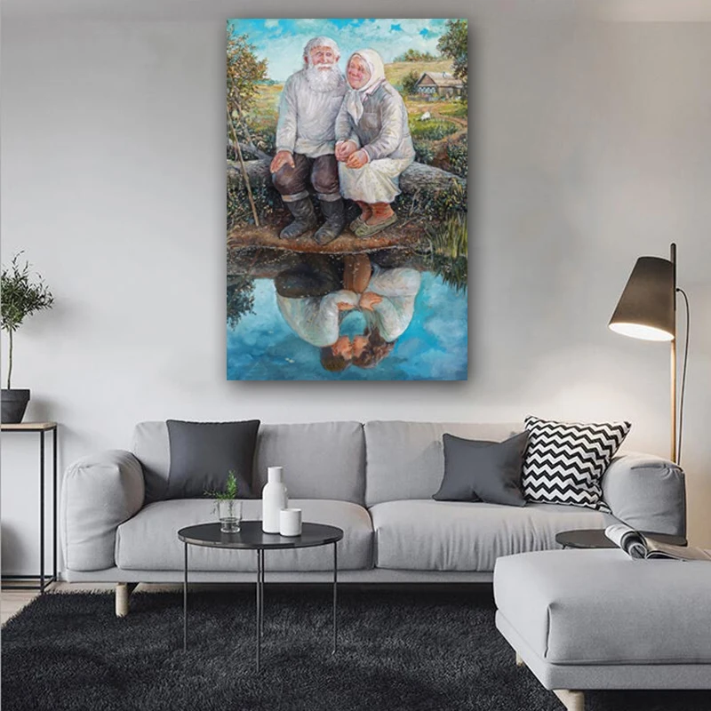 Era Old Loved Couples 5d diy Алмазная вышивка брошь мозаика алмазная живопись крест stith