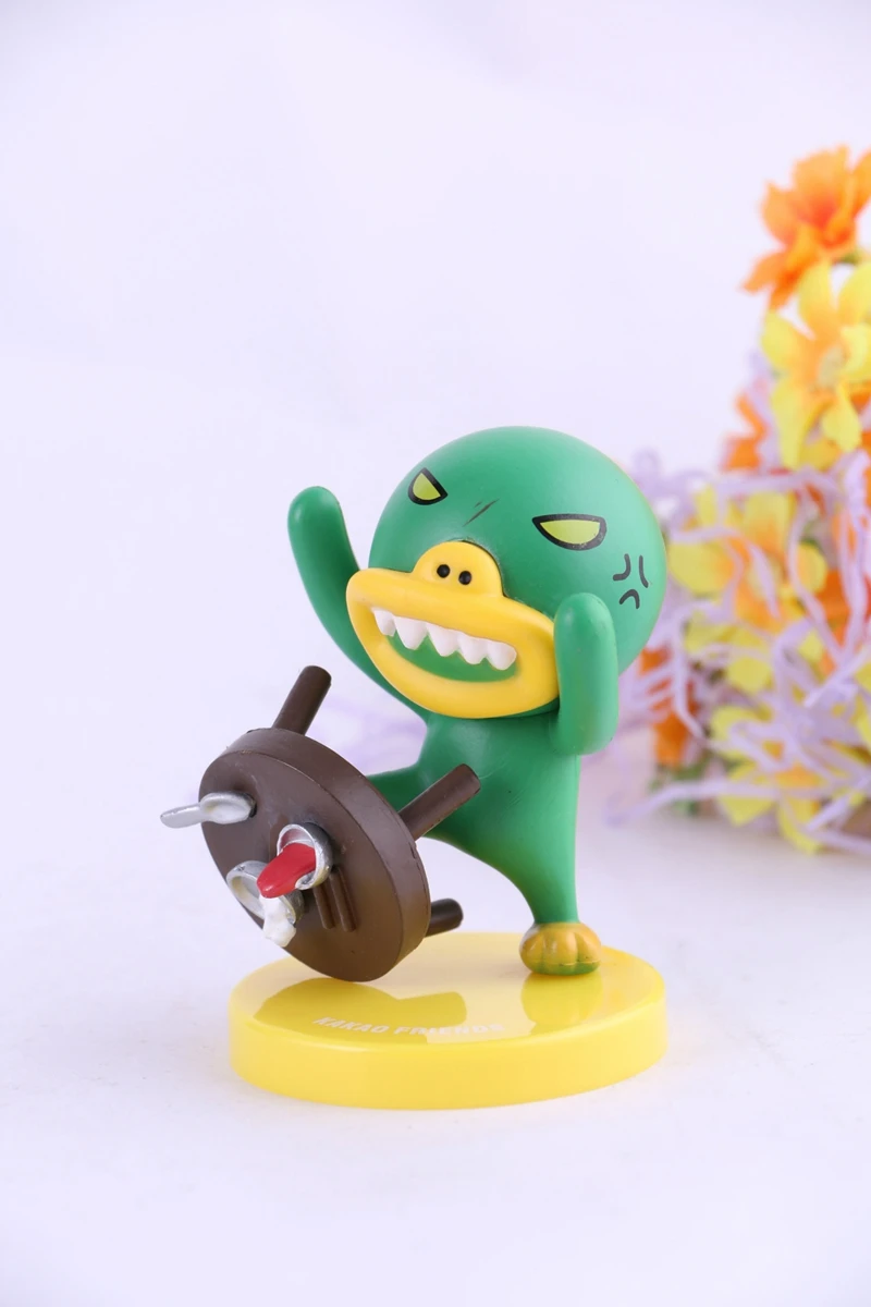 Популярные 6 шт. Корея мультфильм linese говорить Игрушечные лошадки фигурку модели