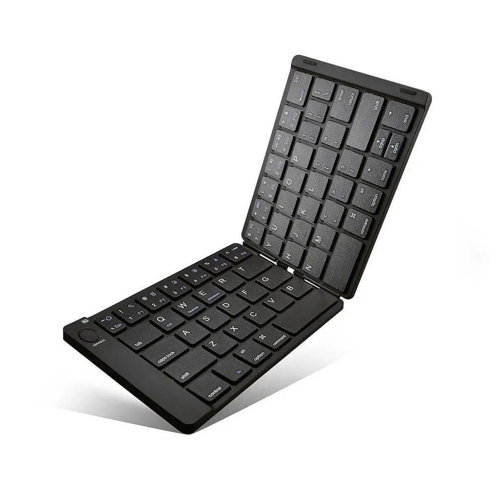 Studyset складываемая Bluetooth клавиатура перезаряжаемая полноразмерная для iPhone iPad IOS Mac