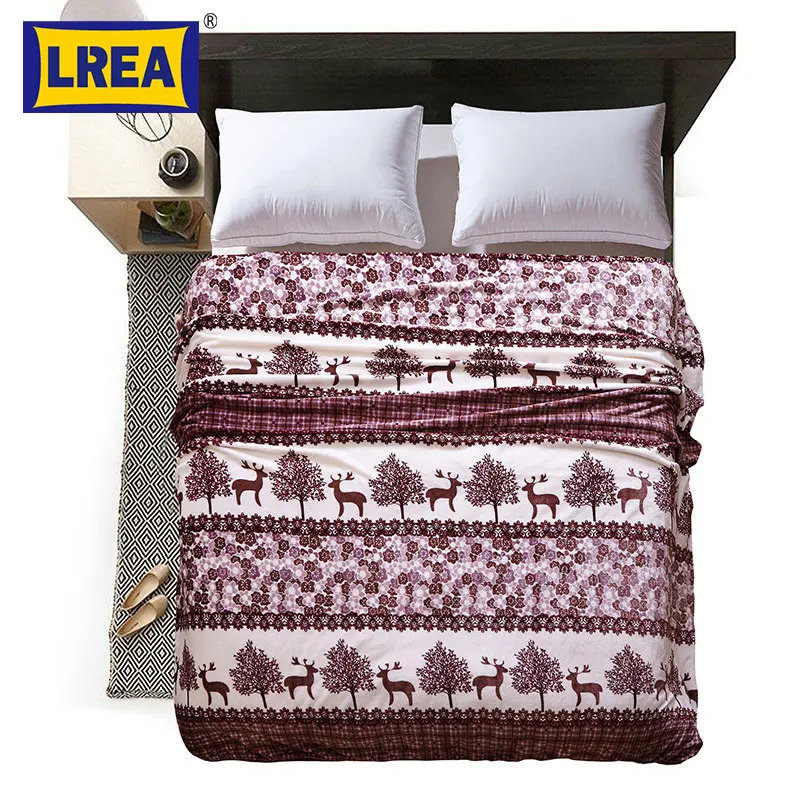 Одеяло из кораллового флиса 4 размера|blanket christmas|coral fleece blanketbrand blanket |