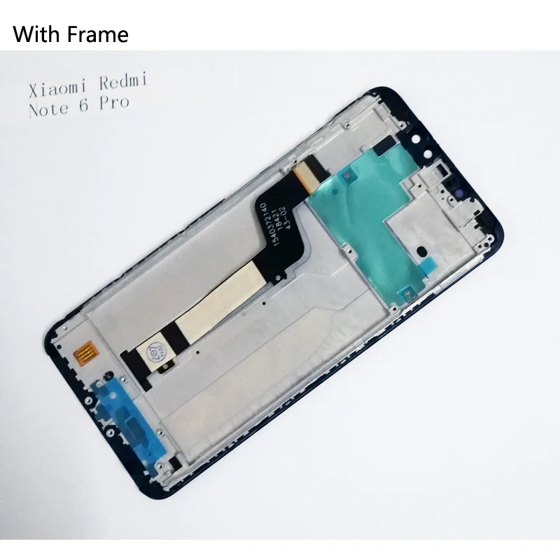 AAA+ для Xiaomi Redmi Note 6 Pro, ЖК-дисплей, сенсорный экран в сборе, ЖК-дигитайзер, запчасти для сенсорного экрана+ 10 точек касания, глобальная версия