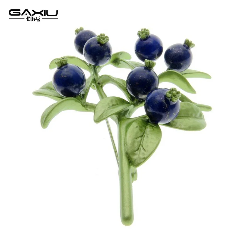 Blueberry Броши для женщин женские брендовые модные ювелирные изделия мужские ретро