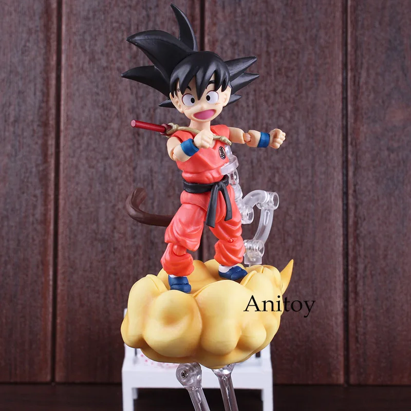 SHF фигурка "Dragon Ball" Son Goku и облако сальто Сон Гоку детство. Гоку ПВХ фигурка игрушка