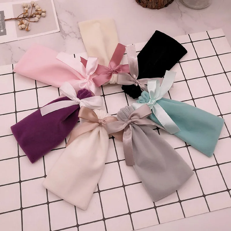 Оптовая продажа регулируемая упаковка ювелирных изделий тканевый атласный