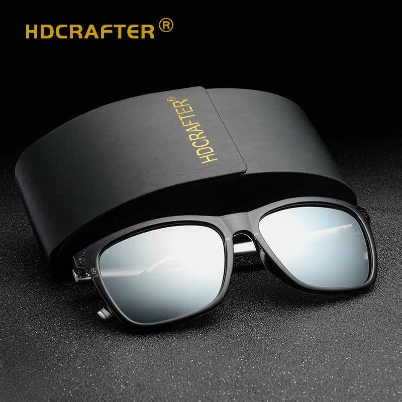 HDCRAFTER брендовые солнцезащитные очки из алюминиево магниевого сплава с