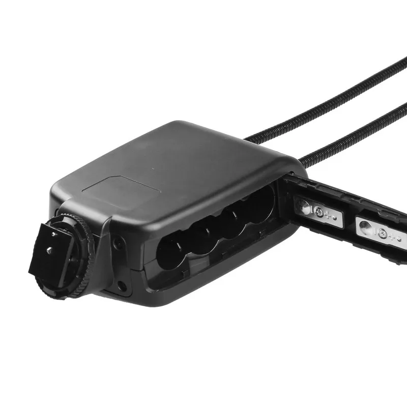 SAMTIAN гибкий ML-2D 24LED Макро Вспышка Speedlite металлический шланг произвольный ЖК-дисплей для Canon Nikon Panasonic Olympus MI-sony