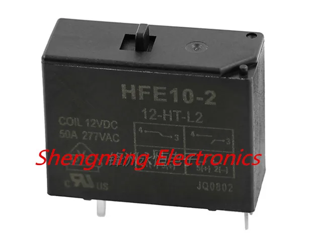 2 шт. 5 контактов 12В HFE10-2-12-HT-L2 50А Магнитное реле | Электронные компоненты и