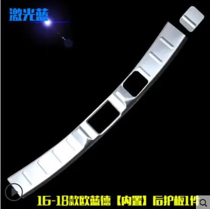 stainless steel Rear bumper Protector Sill For 2006 to 2012 2013 2016 2016-2018 Mitsubishi Outlander Samurai Car styling | Автомобили и