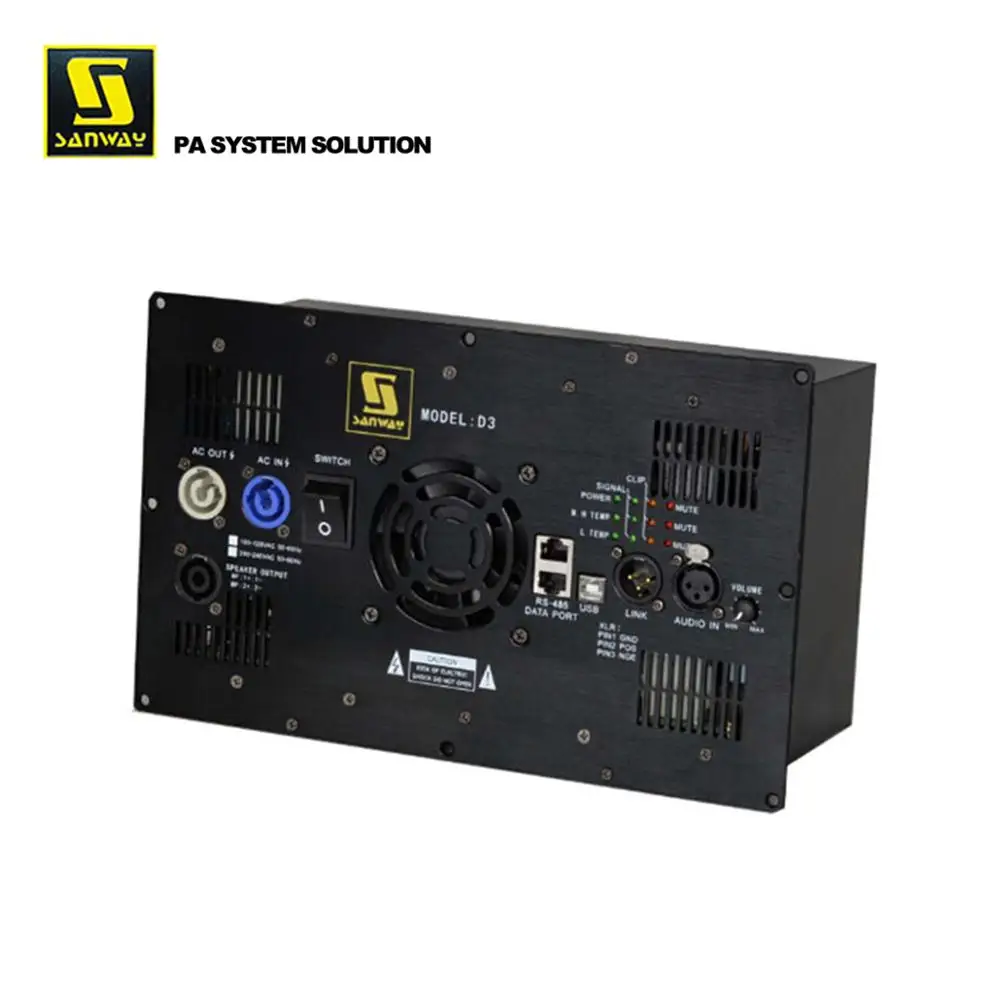 D3 1800W 3CH DSP модуль усилителя для сабвуфера|Операционные усилители| |