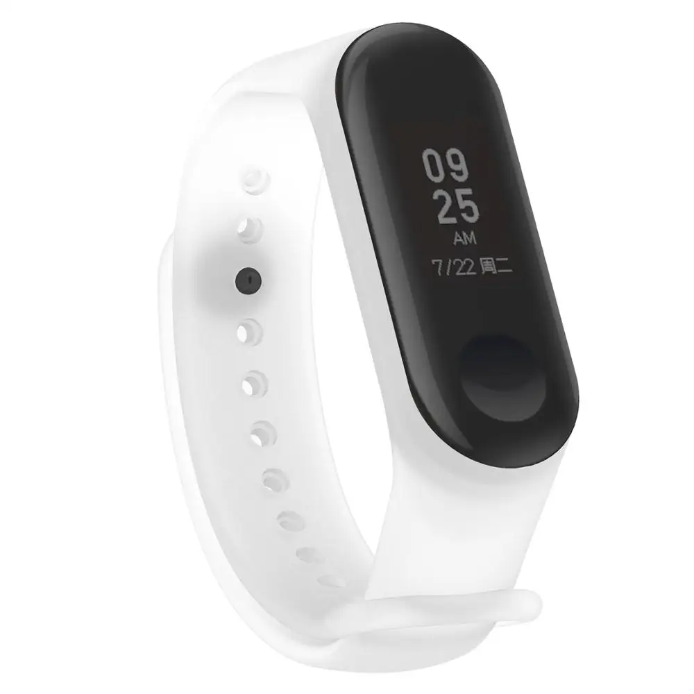 100 шт./компл. светящиеся ремешки на запястье Mi band 3 4 сменный ночник для Xiaomi Xiomi Xaiomi
