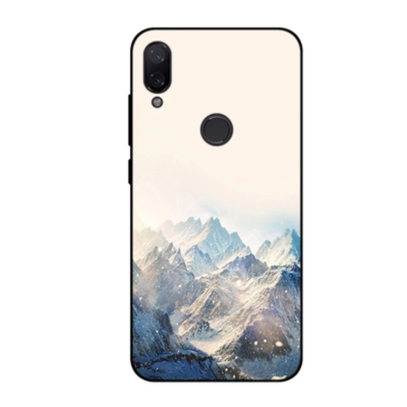 Чехол для xiaomi mi Play Силиконовый ТПУ чехол-накладка с рисунком из мультфильма M1901F9E