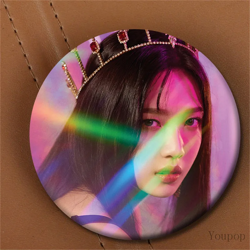 Youpop KPOP красный бархат 5th Мини альбом RBB действительно плохой мальчик радость Хэллоуин значок с фото булавки броши для одежды шляпа рюкзак - Окраска металла: XZ1744 JOY
