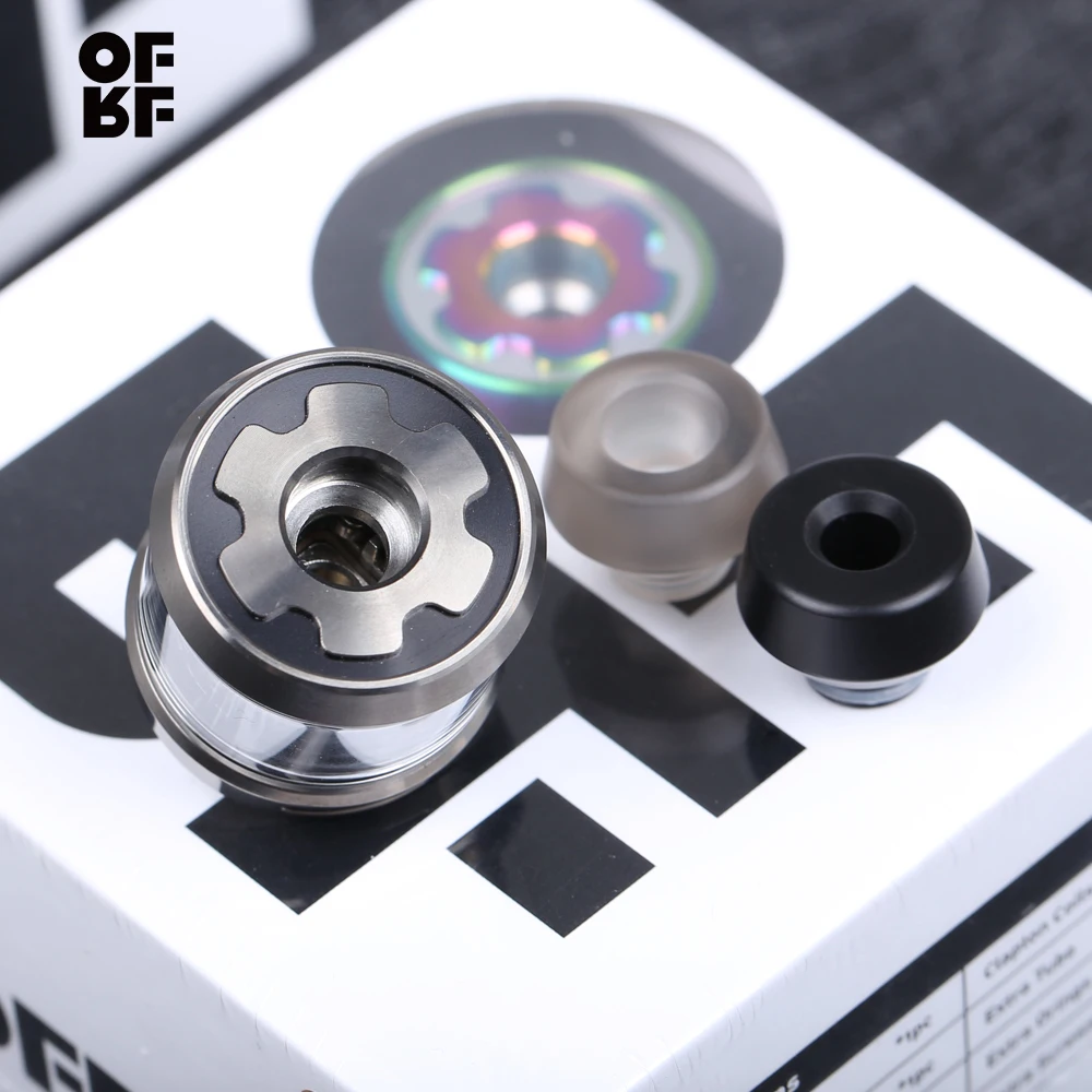 Оригинальный OFRF Gear RTA бак с одной катушкой ультра короткий воздушный проход