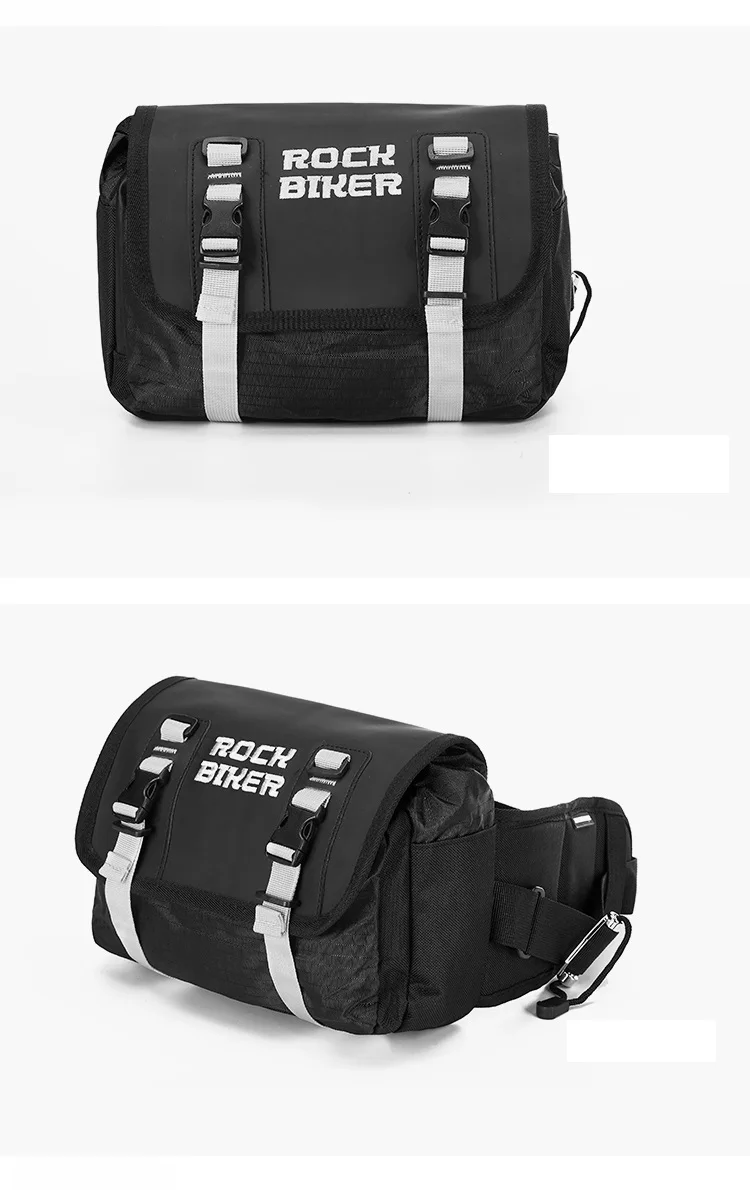 Новые сумки ROCK BIKER RBB011 для мотоцикла, сумки для мотоцикла, поясные сумки для велоспорта, водонепроницаемые сумки, многофункциональные сумки, 2 цвета