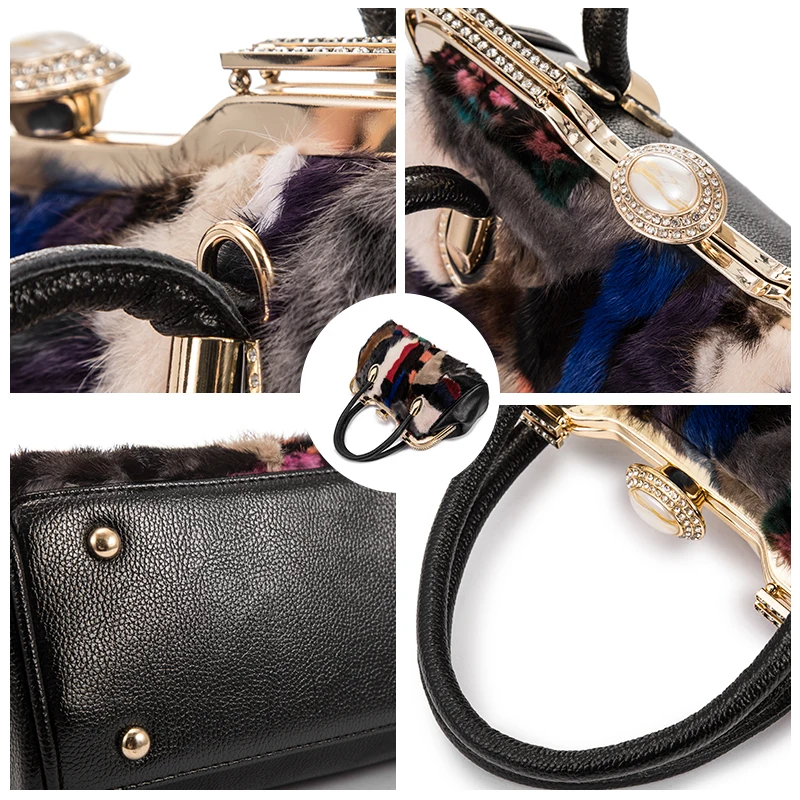 Realer женская сумка из натуральной кожи с верхней ручкой сумки через плечо