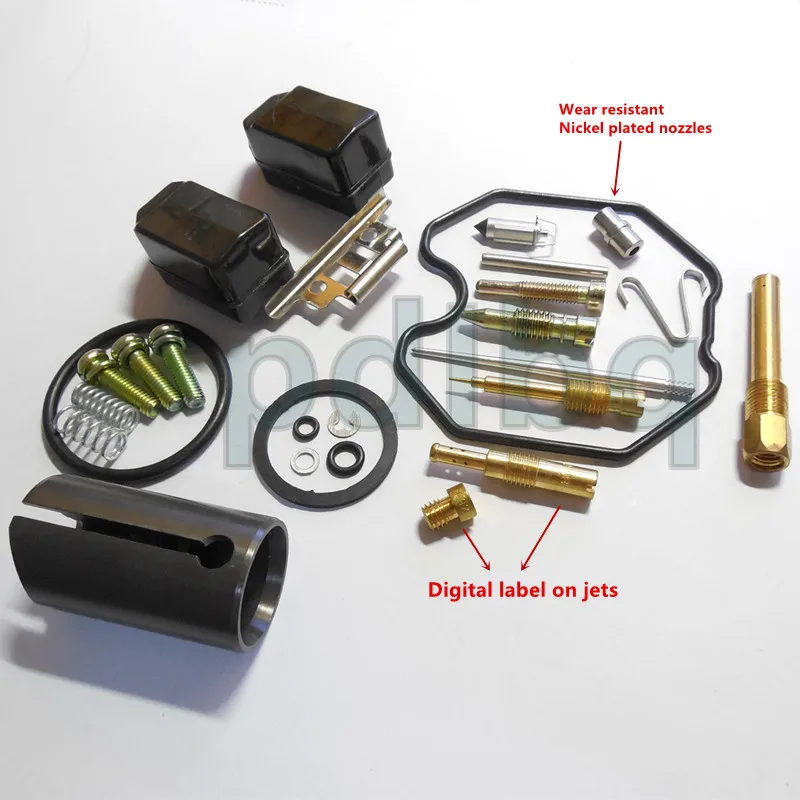 (Самая полная настройка) Комплект Для Ремонта Карбюратора 20/22/24 мм Плунжер PZ26/27/30