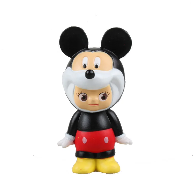 Disney Micky милые Мультяшные игрушки для детей Микки Минни Дональд Ститч кукла