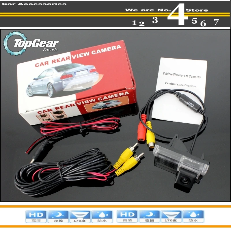 Камера заднего вида Liislee для LEXUS LX 470 LX470 J100 высокого качества PAL / NTSC | CCD + RCA.