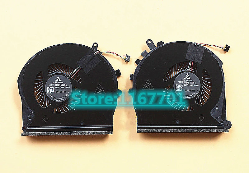 

New Laptop CPU/GPU Cooler Fan For HP Gaming NB WASD OMEN 6 17-CD TPN-C142 L57167-001 L56873-001 ND85C14-18K14 ND85C15-18K15