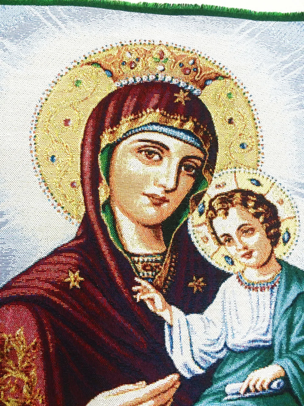 Гобелен для рукоделия маленького размера декор из ткани в Религиозном стиле