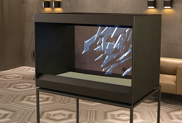 21 5 &quotFull HD 180 градусов голограмма дисплей голокуб встроенный аудио | Электроника