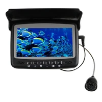 super mini 600tvl underwater camera with dvr function 15meter avpower cables 3 5 digital lcd monitor with sun shade cover