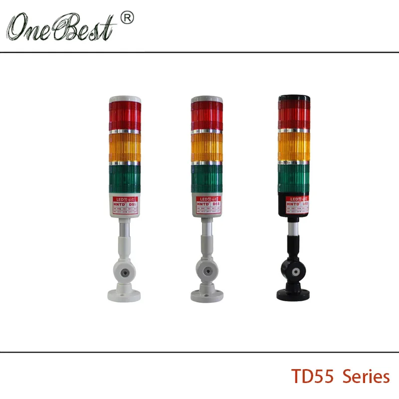 HNTD 24V светодиодный сигнальный пилот световой индикатор сигнальная лампа TD55 Semaphores
