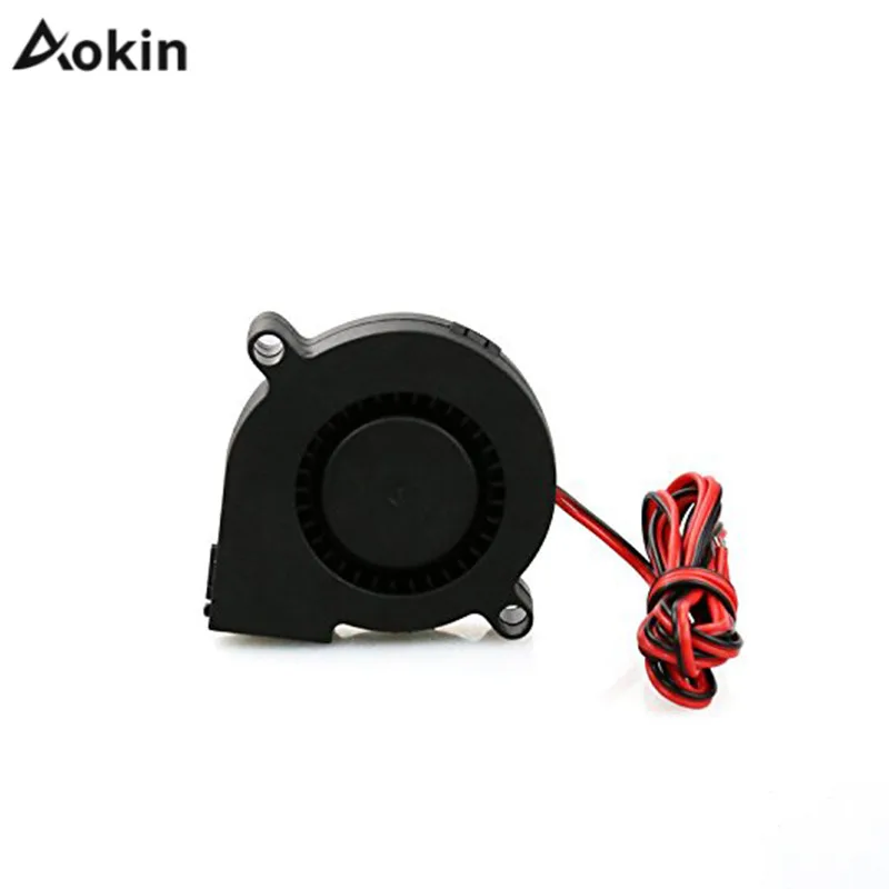

3D Printer Cooling fan 12V 4010 5010 mm radial fan With 2Pin Dupont Wire Cooler Multiple options DC 12 24V Cooling Fan