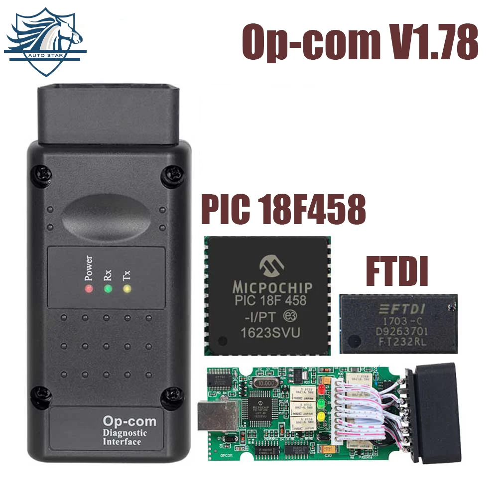 Opcom OP Com OBD2 2012 V1.99 CAN шина для прошивка Opel с PIC18F458 FTDI чип Поддержка автомобиля до 2014