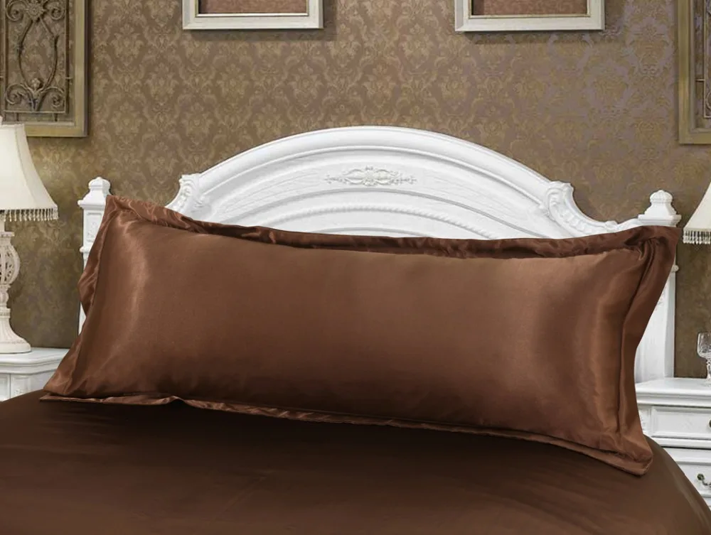 Декоративные наволочки из искусственного шелка длина 50*120 см|decorative pillowcases|silk