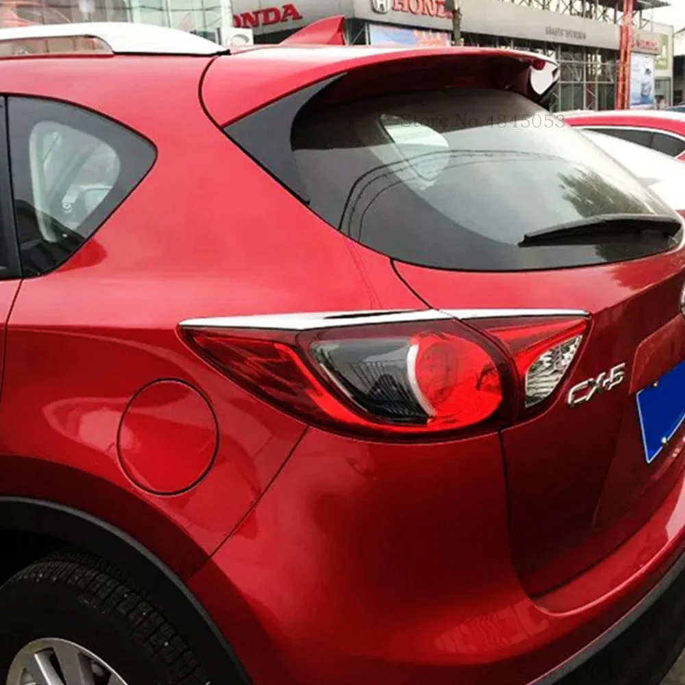 Для Mazda CX 5 CX5 2017 2018 2019 авто часть ABS хромированный внешний задний светильник фонарь