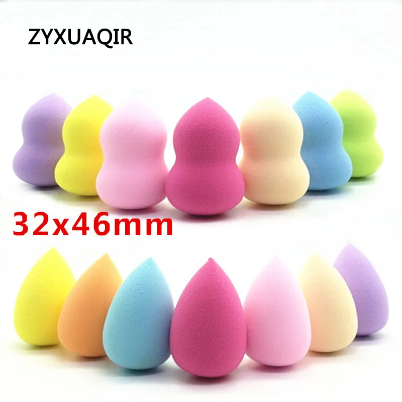 Профессиональная косметическая губка для макияжа тона консилера крема мягкая