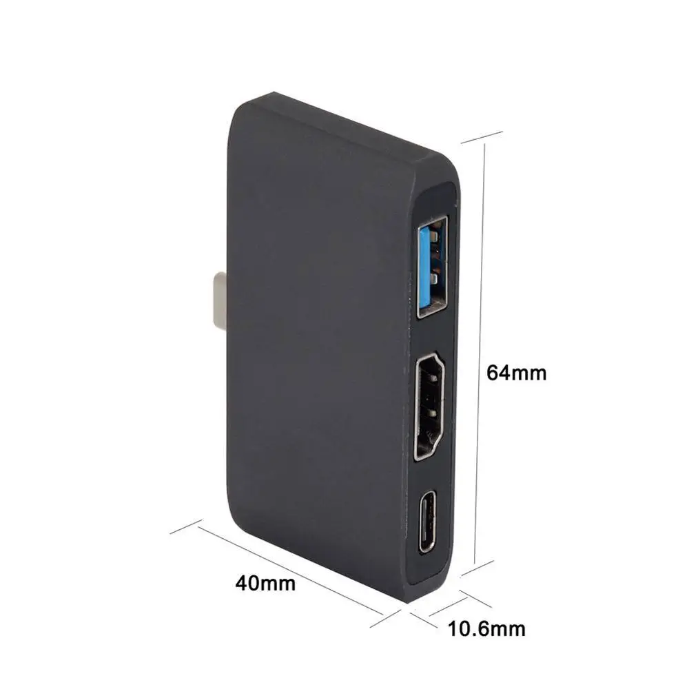 USB хаб Все в одном Type C HDMI мобильный телефон конвертер экрана компьютера поддержка