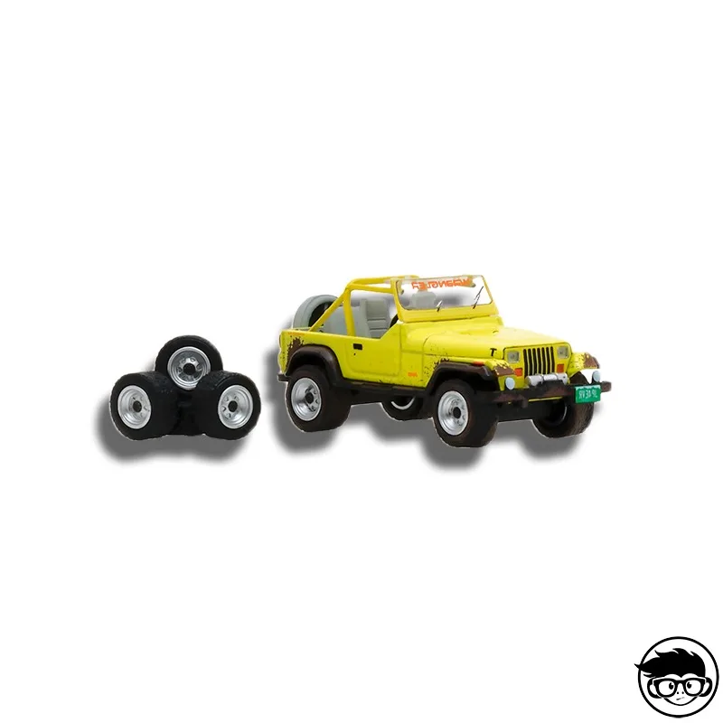 Greenlight магазин хобби 1991 Jeep Wrangler YJ с комплектом колес и шин 2018|Настольный футбол| |