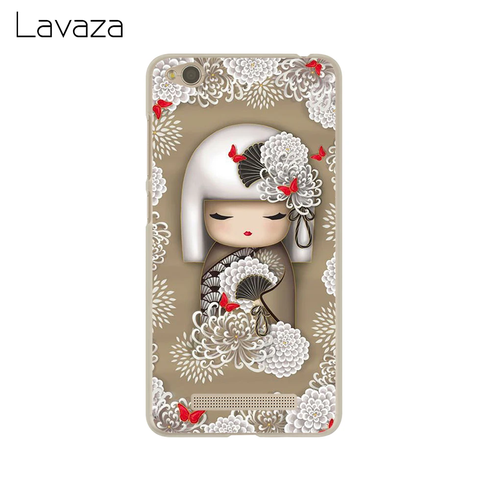 Lavaza Детская короткая футболка с героями из японского Kokeshi чехол для телефона Xiaomi