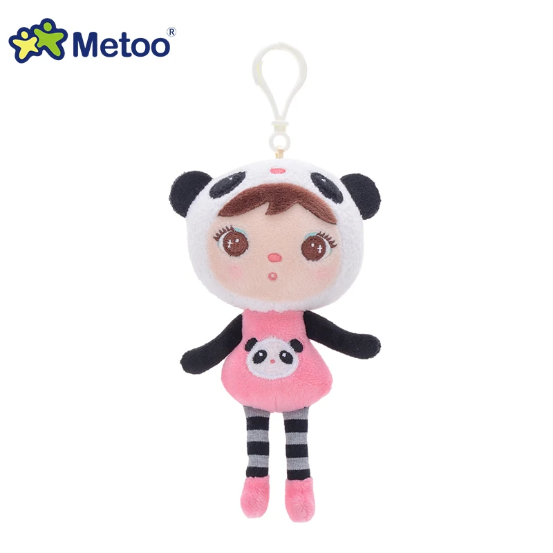 Новая кукла Metoo набивные плюшевые игрушки животные мягкие детские игрушки для детей девочек мальчиков Kawaii Мини Ангел кролик кулон брелок