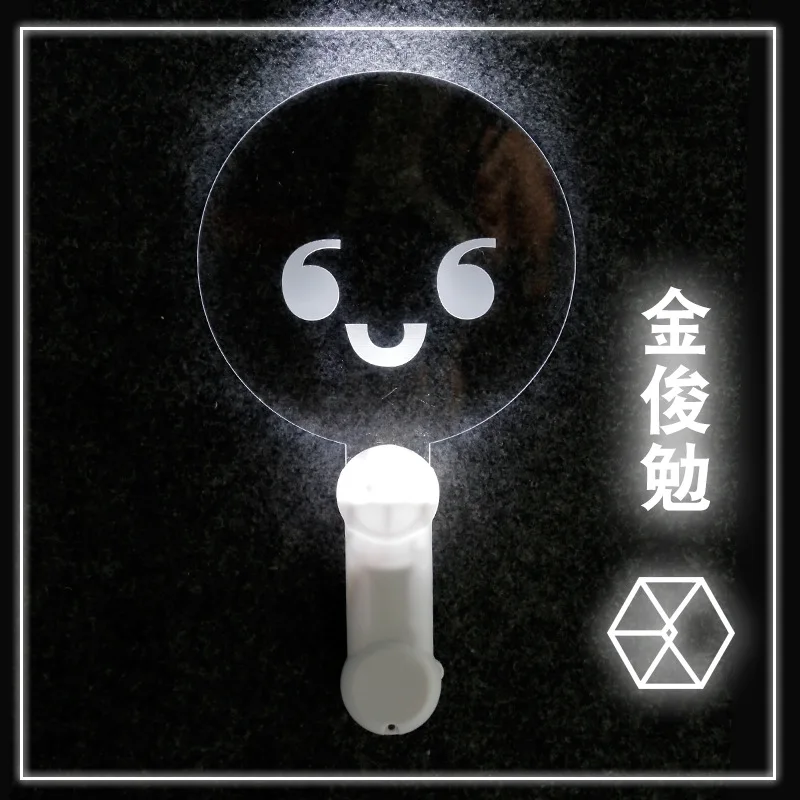 [MYKPOP] EXO, новое освещение концертов, палка со смайликом, поддерживающий светильник, палка для фанатов KPOP, коллекция подарков SA180602416 - Цвет: EXO04