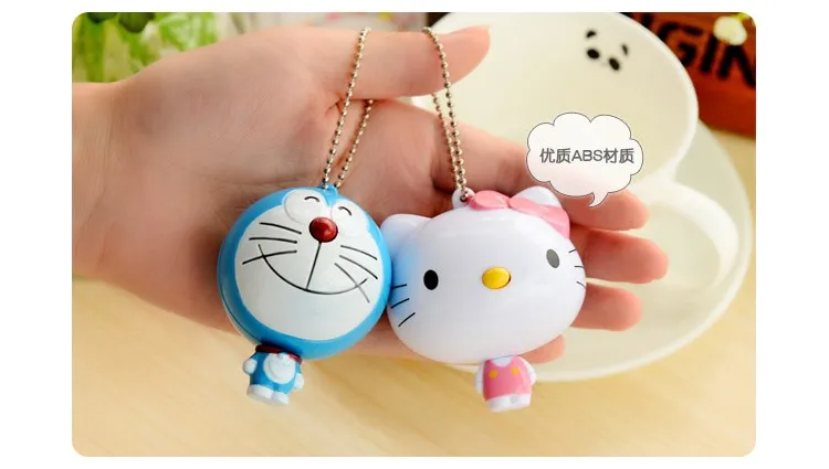 CarCartoon Автоматическая усадка измерительная лента милый кавайный котик Doraemon кукла мягкая лента Линейка/ткань Диета Портной