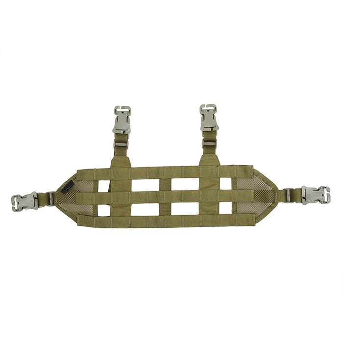 TMC Cordura Tactical Chest Rig For LOV-MBAV Plate Carrier Khaki(SKU051028) |