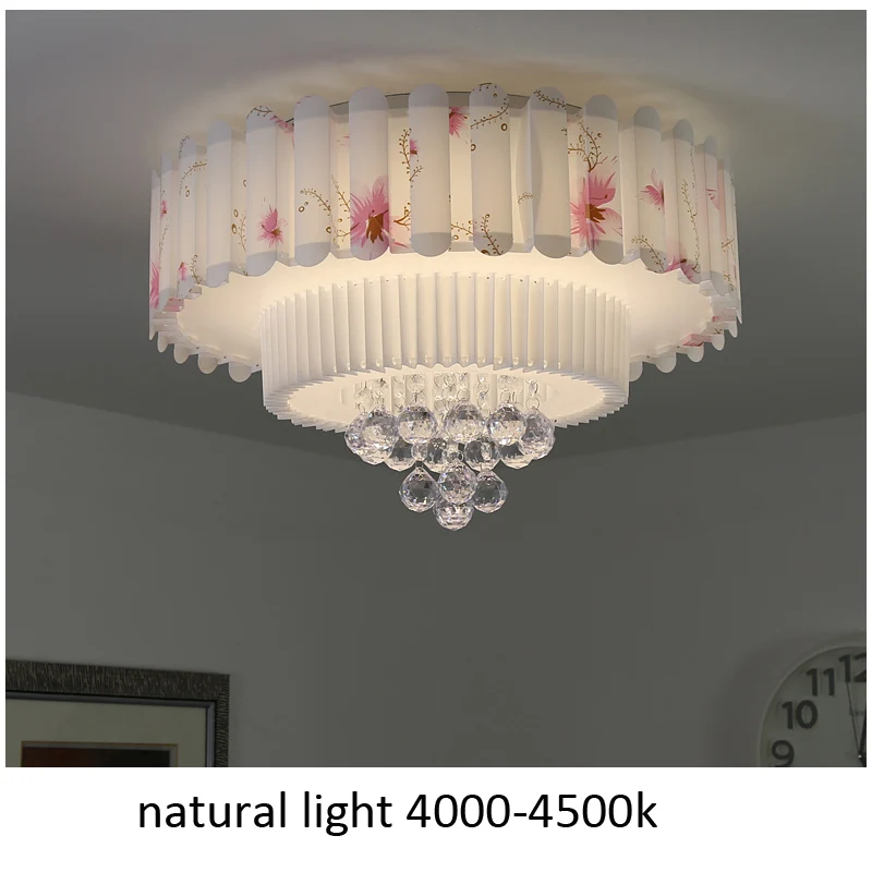 Современные круглые светодиодные потолочные светильники для спальни