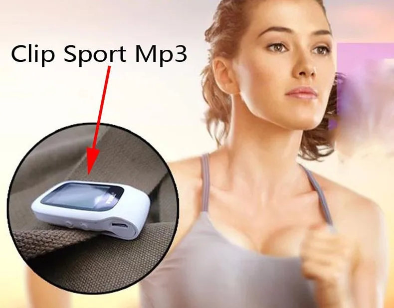 RUIZU X09 Flac бег Hifi Цифровой Спорт Аудио экран Mp 3 бег Мини Клип Музыка Mp3 плеер 4 Гб с наушниками радио FM TF SD