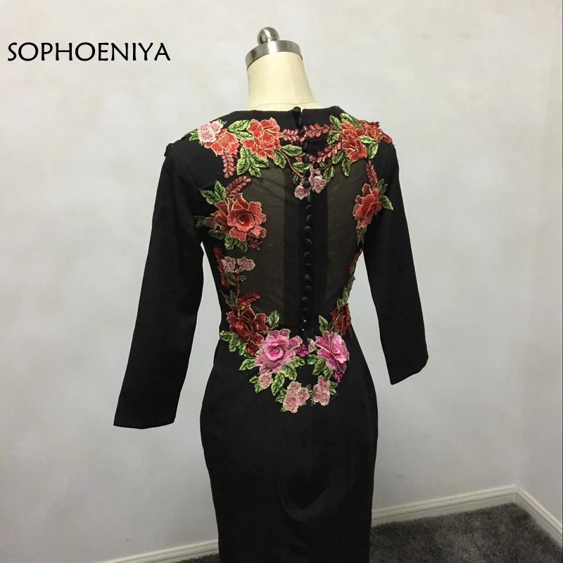 Новое поступление вечернее платье с V-образным вырезом и длинным рукавом 2021