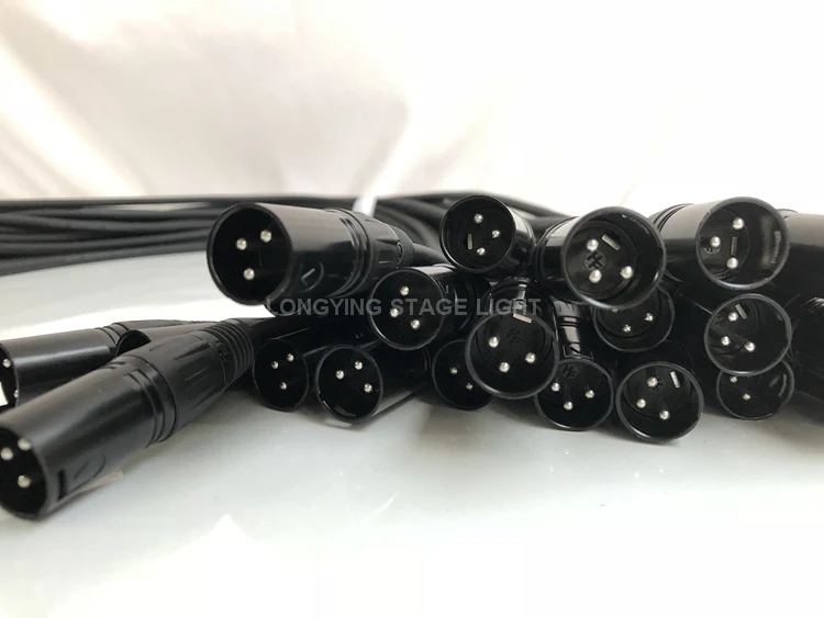 ; набор из 10 шт./лот 1 м-10 м DMX кабель Dmx512 сценическое освещение 3 контактный разъем сценическое освещение оборудование для диджея, Марка DMX