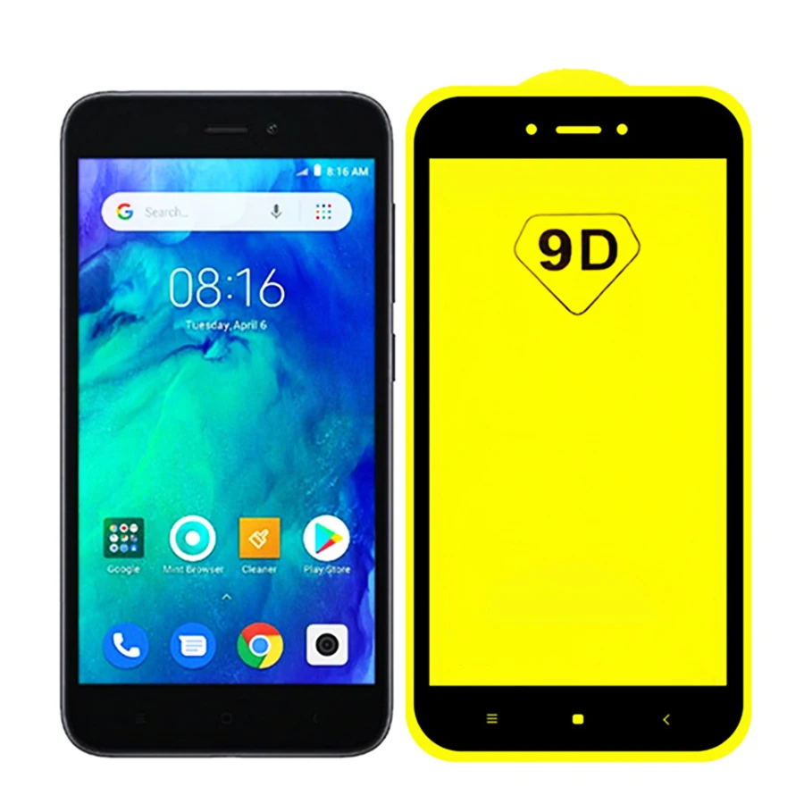 9D защитное стекло на Xiaomi Redmi Go закаленное Redmigo чехол для телефона полное покрытие