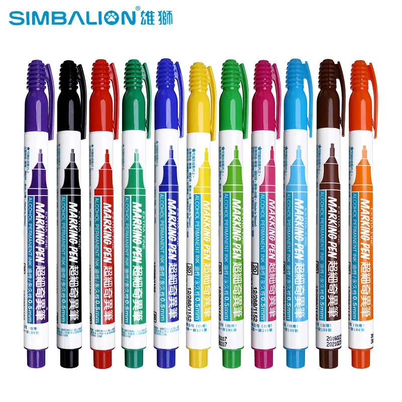 Simbalion 800 Книги по искусству маркером Extra Fine 0 5 мм масляной основе/алкоголь основе