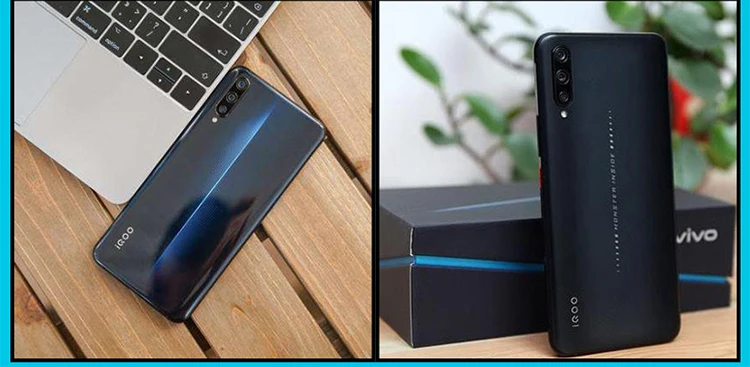 Vivo IQOO 4G LTE мобильный телефон Snapdragon 855 Android 9,0 6,4" FHD 2340X1080 8 Гб ram 128 ГБ rom отпечаток пальца NFC Face ID