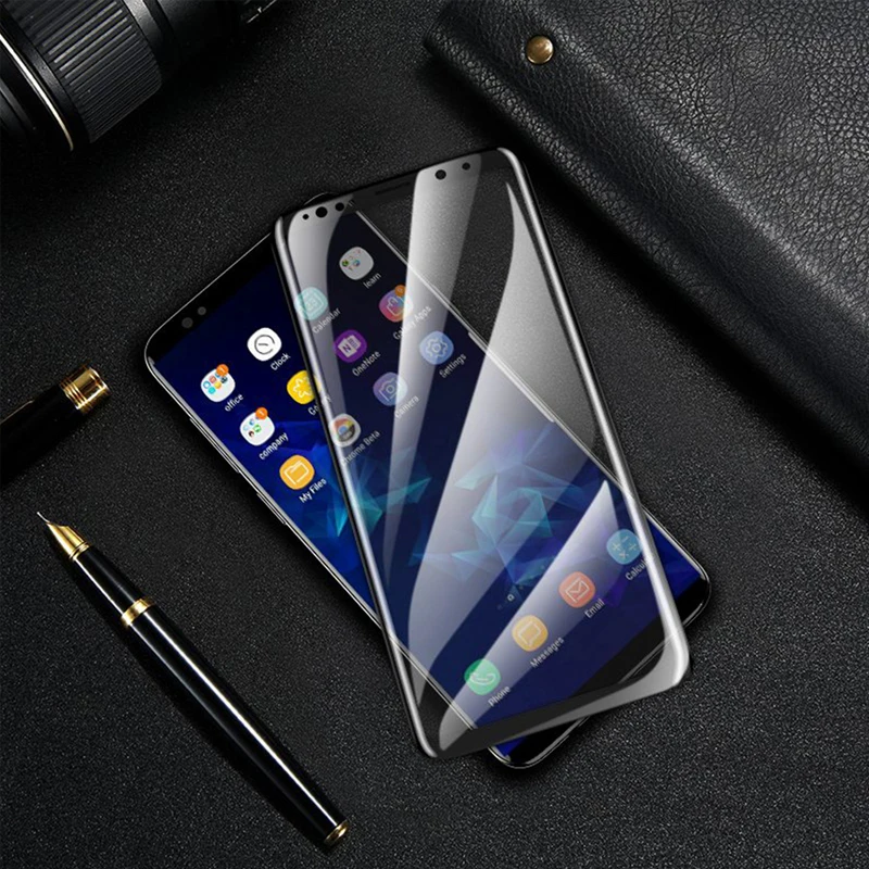 Полное покрытие s8 note 8 Защита экрана для samsung s note8 защитная пленка из закаленного